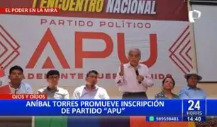 Aníbal Torres promueve inscripción de nuevo partido "APU" ¿postulará a la Presidencia?