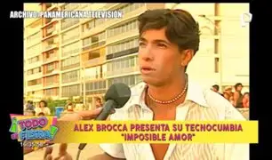 Adiós musical: Alex Brocca cumplió su sueño de cantar tecnocumbia antes de su fallecimiento