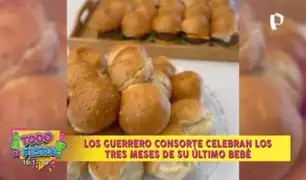 Festejo en Trujillo: Paolo Guerrero y Ana Paula Consorte celebran los tres meses de su hijo