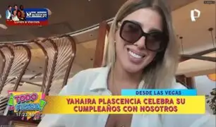 Yahaira Plasencia celebra su cumpleaños en Las Vegas previo a los Latin Music Awards 2024