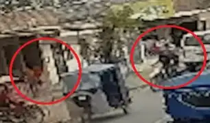 Su papá no pudo defenderla: escolar es seguida y asaltada en la puerta de su casa en Piura