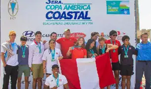 Delegación peruana gana 10 medallas en la Copa América de Remo Coastal