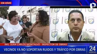 Municipio de Miraflores sobre obras en avenida Roca y Boloña: "La fecha de culminación se cumple el 26 de mayo"