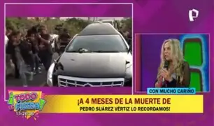 Nina Mutal tras cumplirse 4 meses de la partida de Pedro Suárez Vértiz: "Lo extraño mucho"