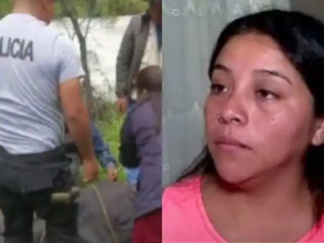 Mujer pierde a su madre y hermana tras caída de minivan a río Cañete: su padre y cuñado siguen desaparecidos
