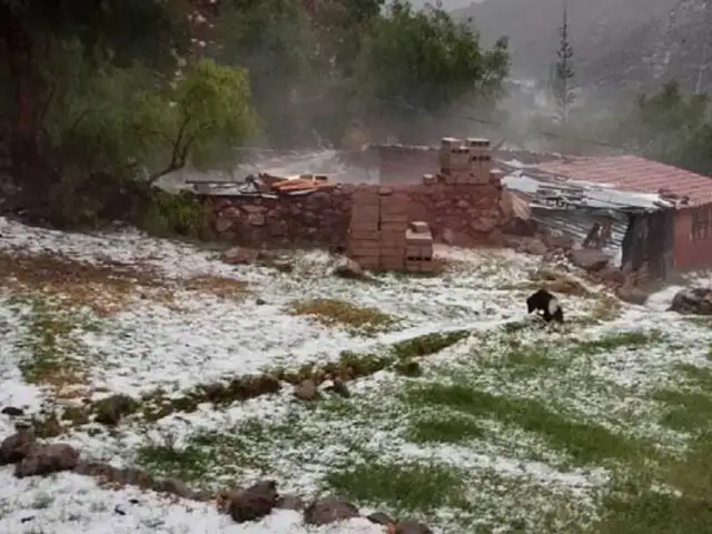 Damnificados piden urgente ayuda: lluvias y granizadas causan estragos en localidades de Apurímac