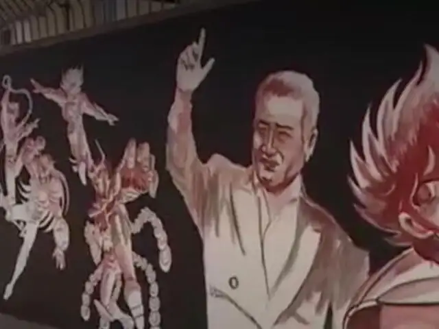 San Borja: Multan a vecino por pintar mural de Los Caballeros del Zodiaco en su vivienda