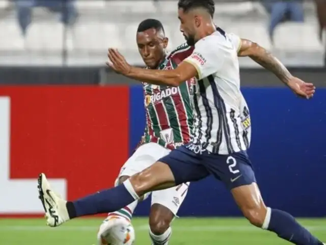 Alianza Lima empató 1-1 con Fluminense por la Copa Libertadores