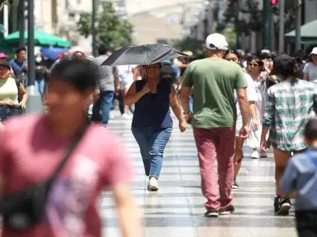 Lima soportará 31 °C en los primeros días de abril en algunos distritos, según Senamhi