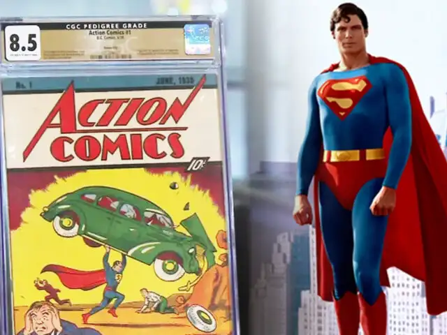Superman: Pagan 6 millones de dólares por primer comic donde aparece el Hombre de Acero