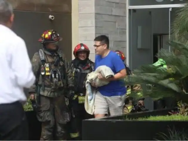 Perrito muere durante incendio en edificio familiar de Barranco