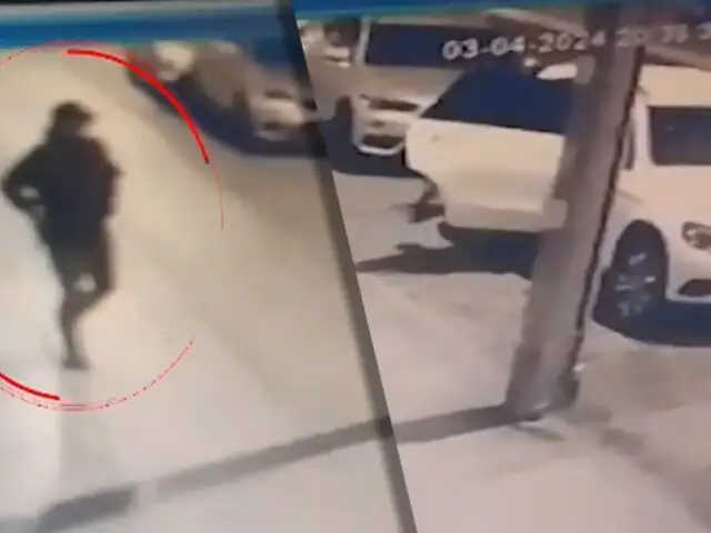 Ladrones en camioneta de alta gama asaltan a una mujer en Surco
