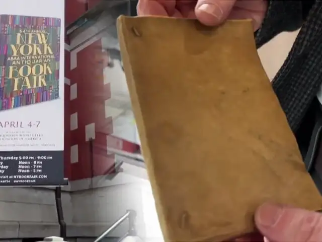 ¡Espeluznante!: Un libro encuadernado con piel humana se vende en 45 mil dólares