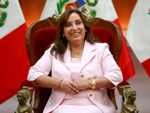 Presidenta Boluarte rechazó solicitud de la Fiscalía de levantar voluntariamente su secreto bancario