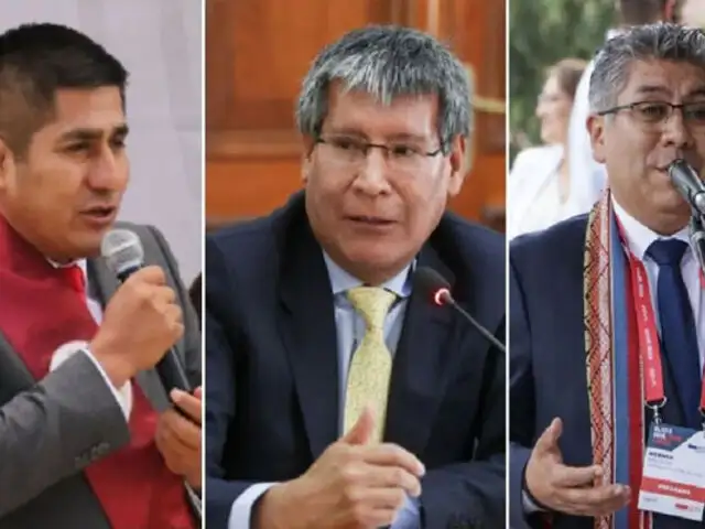 Caso Rolex: Gobernadores de Ayacucho, Junín y Cusco se presentaron en la comisión de Fiscalización