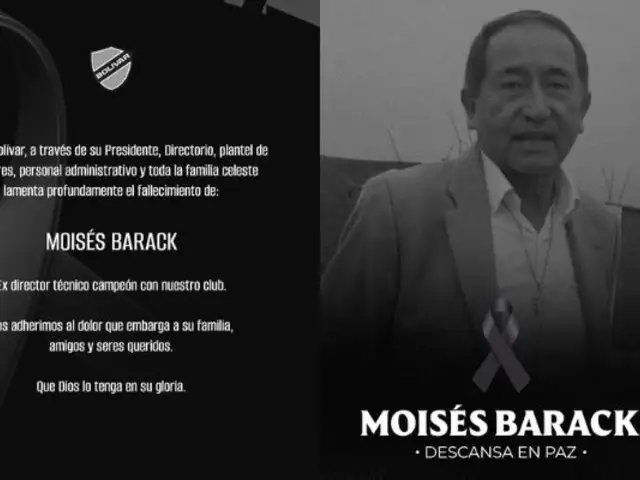 Luto en el fútbol peruano: falleció Moisés Barack, extécnico de la Selección