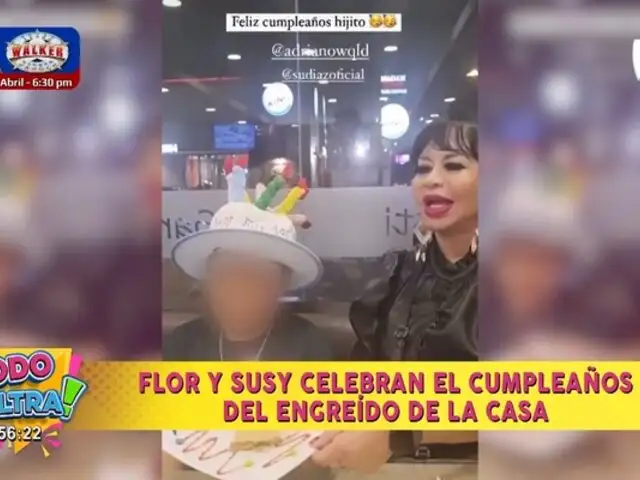 ¡A lo grande! Flor Polo y Susy Díaz celebran el cumpleaños del engreído de casa
