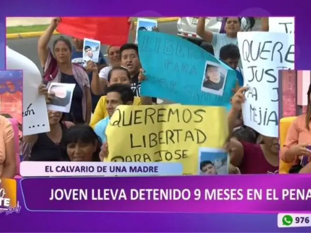 Madre denuncia que su hijo lleva 9 meses preso injustamente en Castro Castro