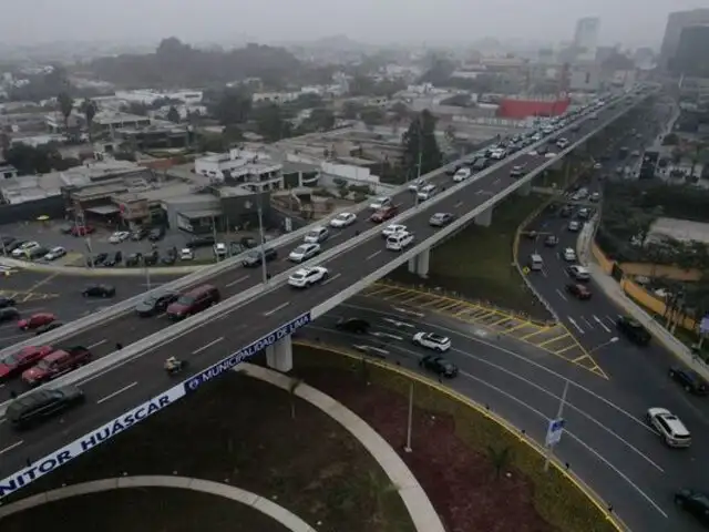 Restringen acceso a la Vía Expresa de Javier Prado: ¿En qué horarios se paralizará el tránsito?