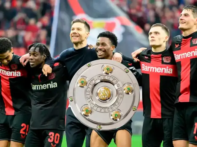 Bayer Leverkusen se coronó por primera vez campeón de la Bundesliga en 119 años