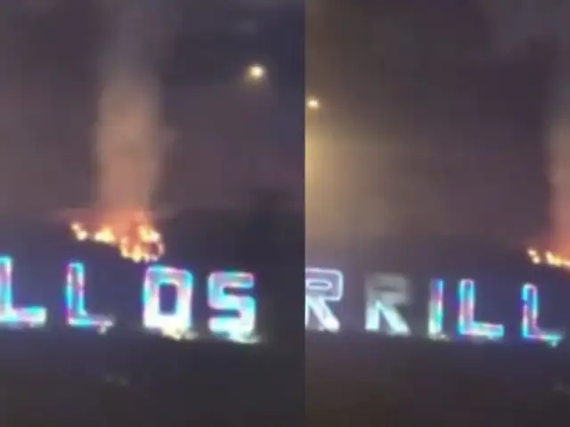 Chorrillos: Personas de mal vivir habrían provocado incendio en bajada de Agua Dulce