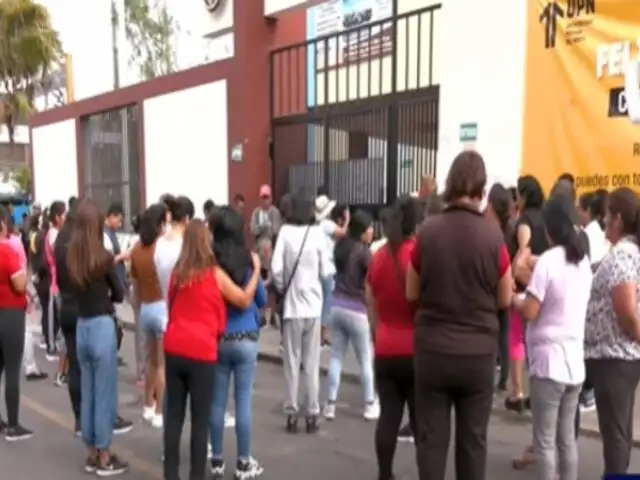 Padres preocupados por amenazas de ataque contra alumnos del colegio Hipólito Unanue