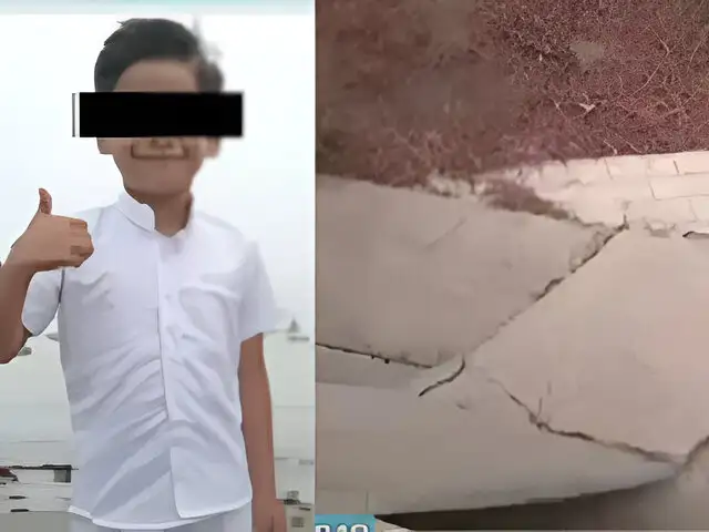 Niño de seis años se encuentra al borde de la muerte tras caerle un bloque de concreto en Carabayllo