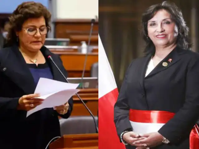 “PJ tiene que obligar a presidenta Boluarte abrir su secreto bancario”, dice legisladora Silvia Monteza