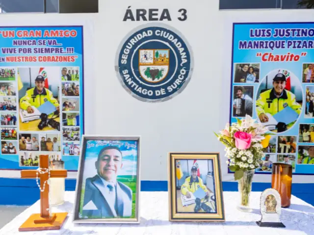 Surco: rinden homenaje a sereno que fue asesinado por “Maldito Cris”