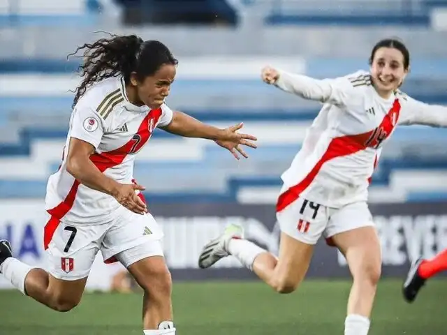 Perú derrotó 2-1 a Uruguay y clasificó al hexagonal del Sudamericano Femenino Sub-20
