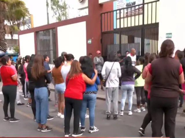 Cercado de Lima: padres piden intervención del Minedu ante peleas en colegio Hipólito Unanue