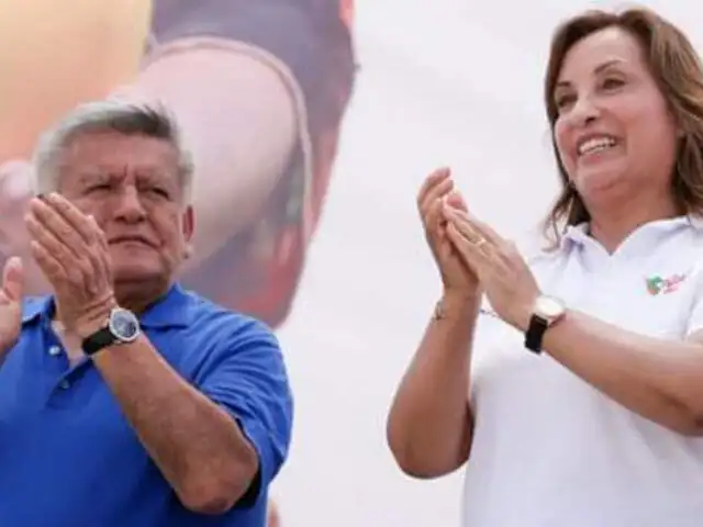 Gobernador Acuña apoya a presidenta Boluarte: Tengo que agradecer lo bueno que hace el Ejecutivo