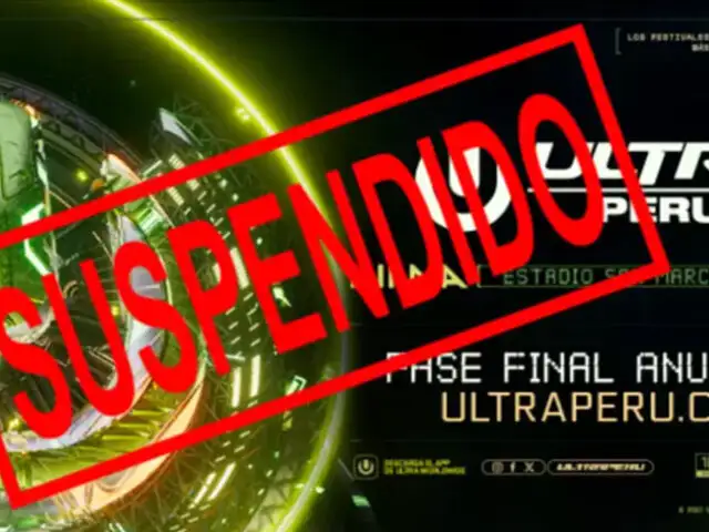 Ultra Perú 2.0 fue suspendido temporalmente: evento supera los decibeles de sonido permitidos