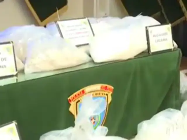 Ayacucho: intervienen a dos personas con media tonelada de droga