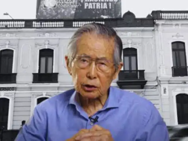 Expresidente Alberto Fujimori anuncia  publicación de libro sobre operación Chavín de Huántar