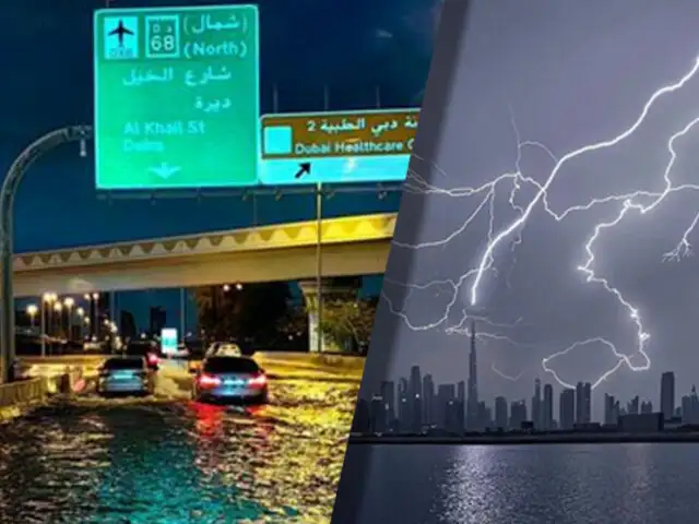 Diluvio en Dubái increíble catástrofe en una de las ciudades más ricas del mundo
