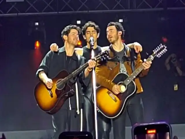 Jonas Brothers se lucieron en concierto a pesar de fallas técnicas
