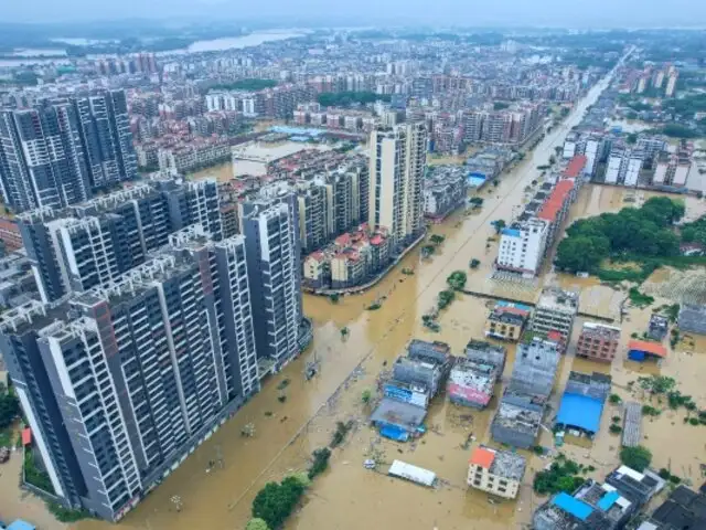 China en alerta: tormentas dejan 3 muertes y 11 desaparecidos