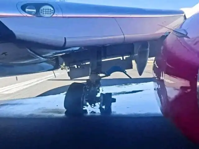 ¡Otro Boing con fallas! avión pierde una rueda durante despegue