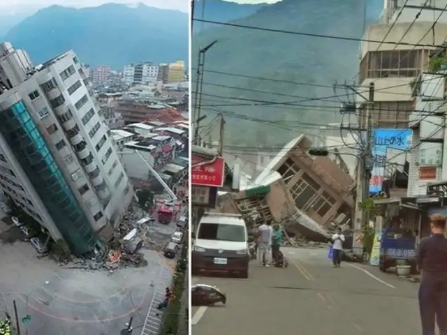 Fuertes sismos sacuden Taiwán: el más potente alcanzó magnitud 6.3