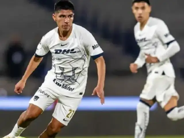 Técnico de Pumas elogió a Piero Quispe: “Hizo un partidazo ante América”