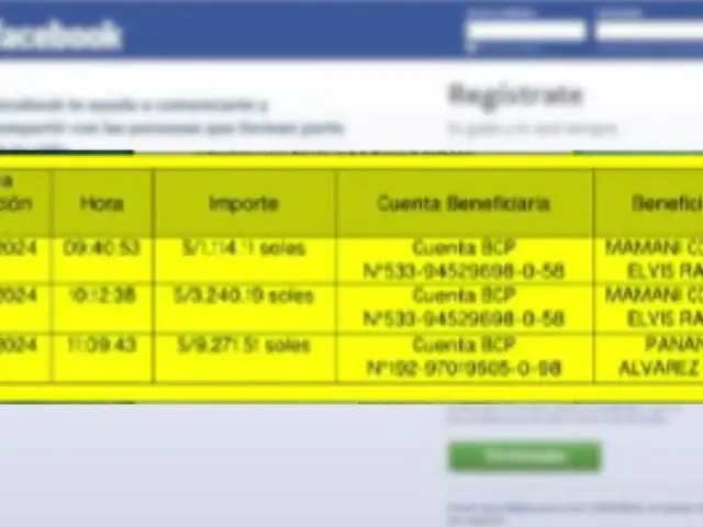 Abre link en Facebook y le roban 13 mil soles de su cuenta BCP: vendedora se queda sin sus ahorros