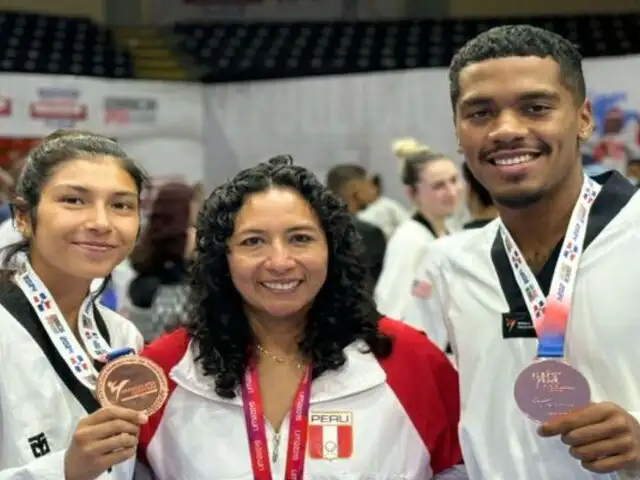 Taekwondo: selección gana dos medallas en el Campeonato Open G1