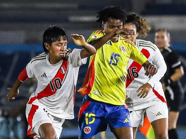 ¡Debut amargo! Selección peruana cayó ante Colombia en el hexagonal femenino Sub-20