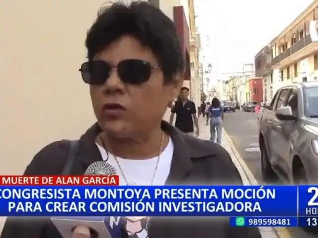 Norma Yarrow en contra de crear comisión para investigar la muerte de Alan García