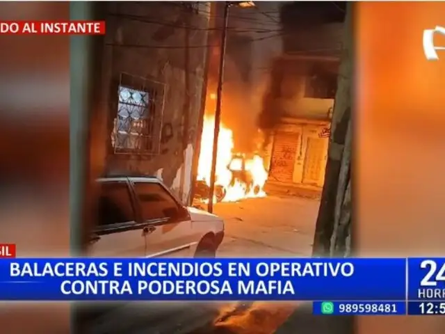 Brasil: Balaceras e incendios en operativo contra el Comando Vermelho