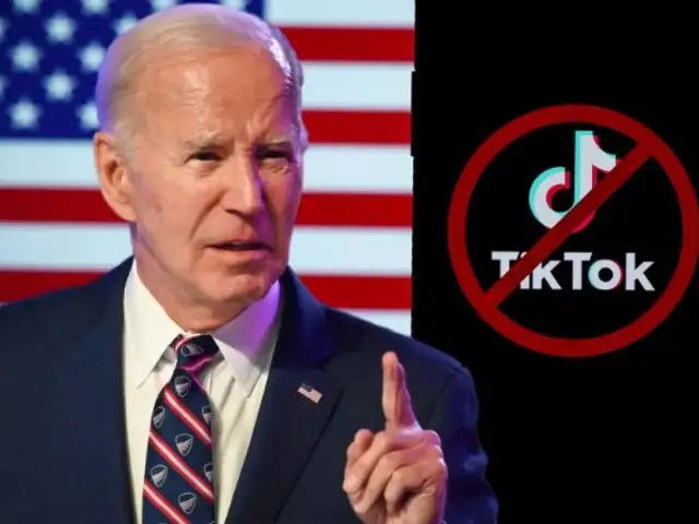 Presidente Biden firma ley para prohibir TikTok en EE. UU.