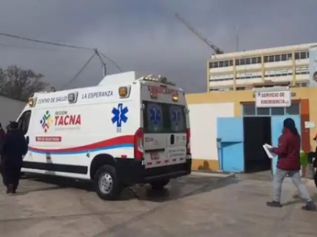 Tacna: salvan a hombre de morir por llevar 117 cápsulas de cocaína en el estomago