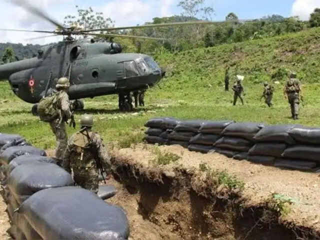 Fuerzas Armadas y PNP dan duro golpe al tráfico ilícito de drogas