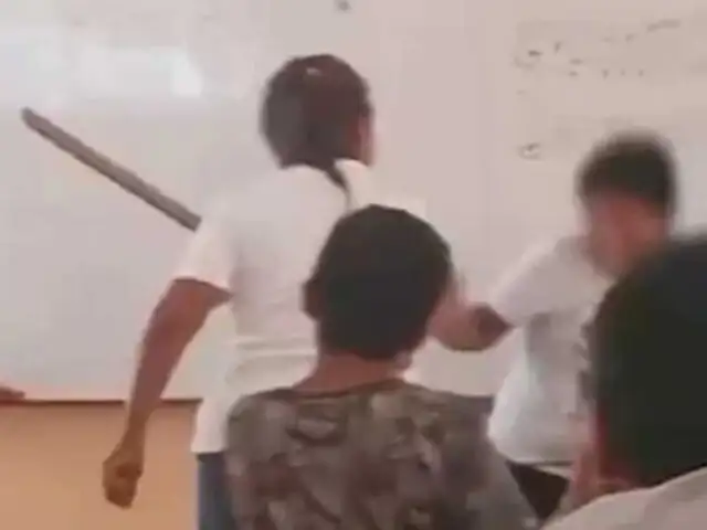 Nuevo Chimbote: sancionan a docente por golpear con regla de madera a un alumno en clase